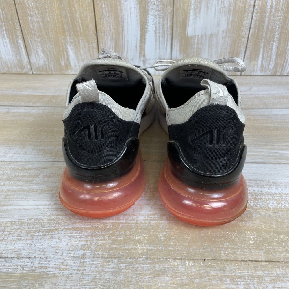 Nike Air Max 270 Men’s Low Top Sneakers White/Black Size US 12 - Picture 3 of 10